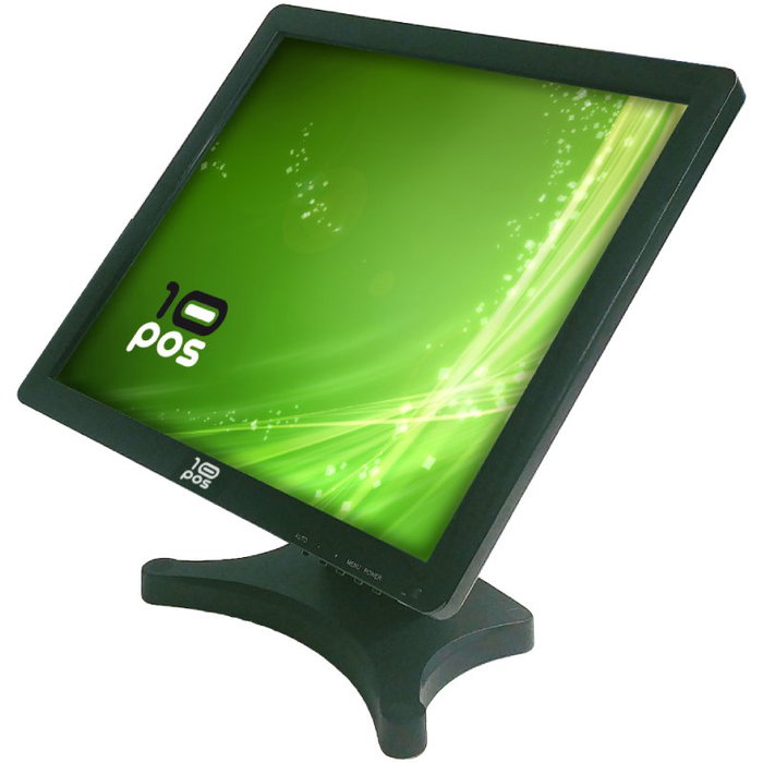 10pos Monitor TPV Táctil 19 Pulgadas Capacitivo Negro 10pos Monitor TPV Táctil 19 Pulgadas Capacitivo Negro